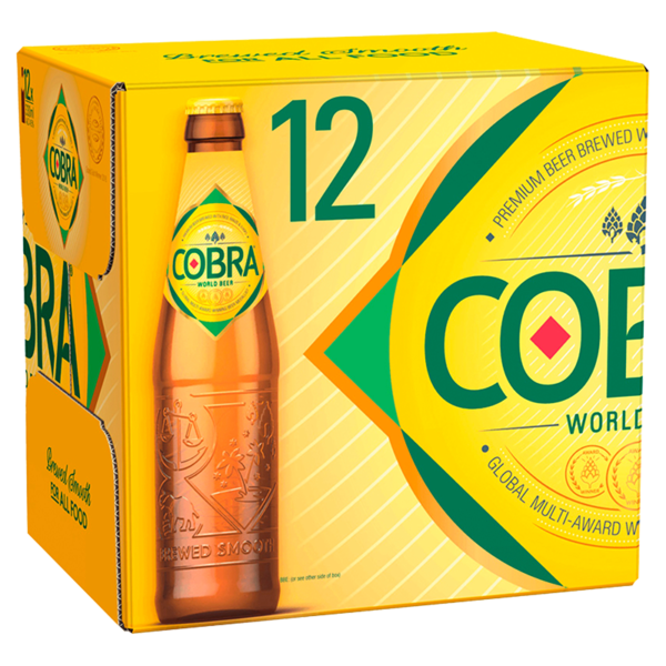 Cobra Lager 12pack Bottles GOLDENACRE WINES GOLDENACRE WINES