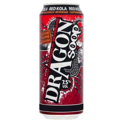 Dragon Soop Red Kola Caffeinated Alcoholic Beverage 500ml