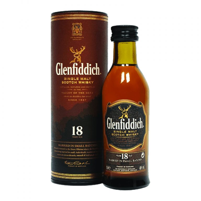 glenfiddich whisky miniatures