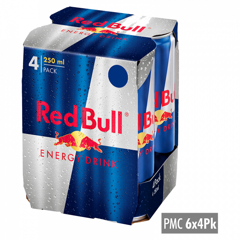 Red Bull 4x250ml GOLDENACRE WINES GOLDENACRE WINES