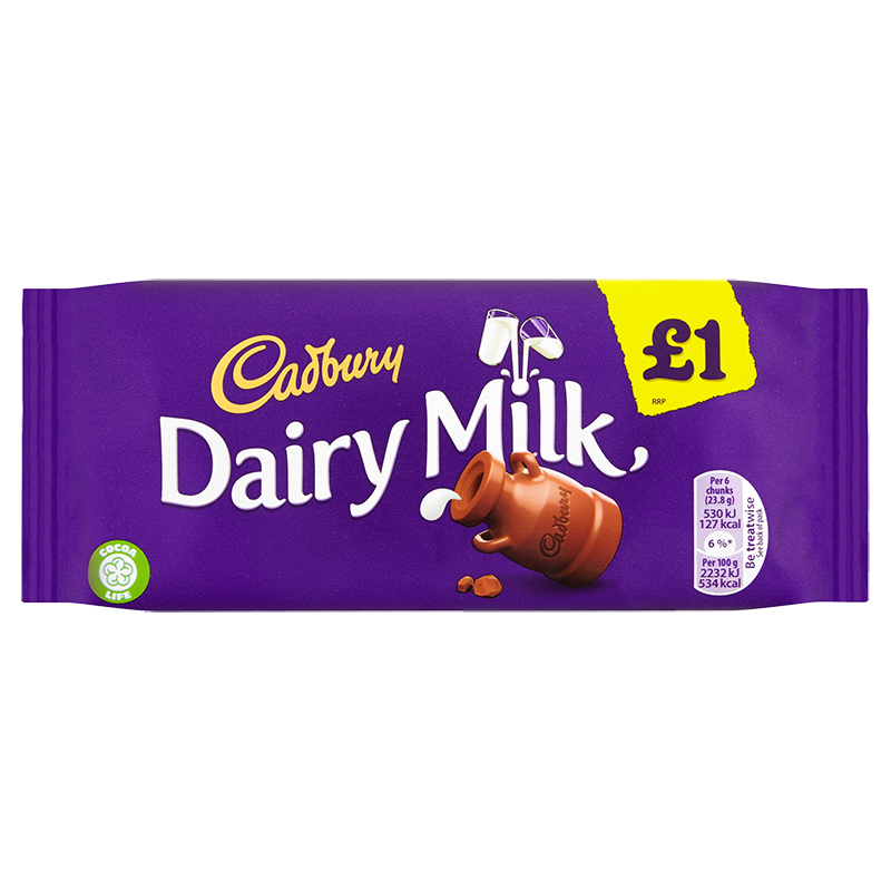 Cadbury Dairy Milk 110 Grms GOLDENACRE WINES GOLDENACRE WINES