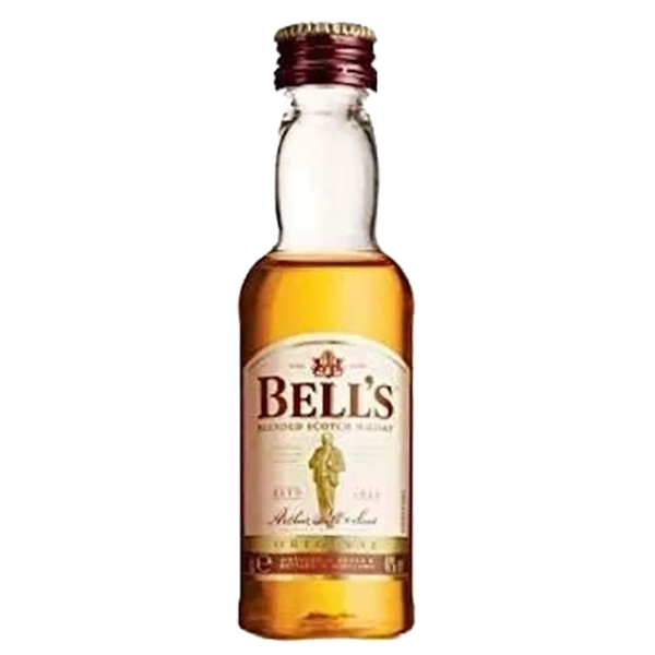 bells whiskey small bottle