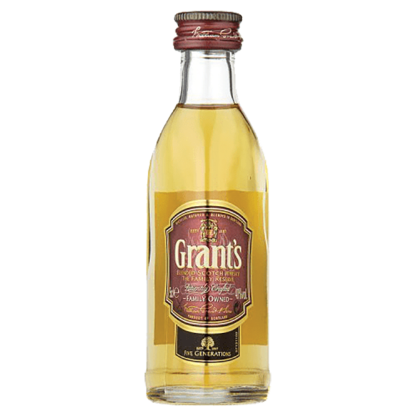 Grants Family Reserve Blended Scotch Miniature GOLDENACRE WINES