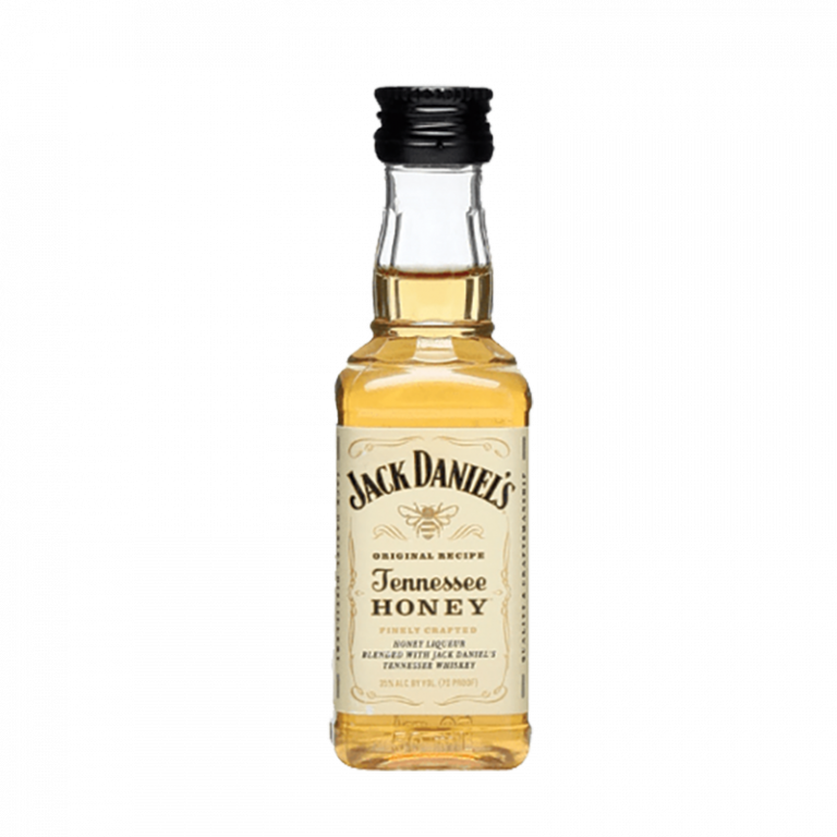 Jack Daniels Honey Bourbon Whiskey Liqueur Miniature GOLDENACRE