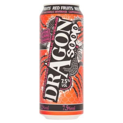 Dragon Soop Red Fruits 8 x 500ml Cans