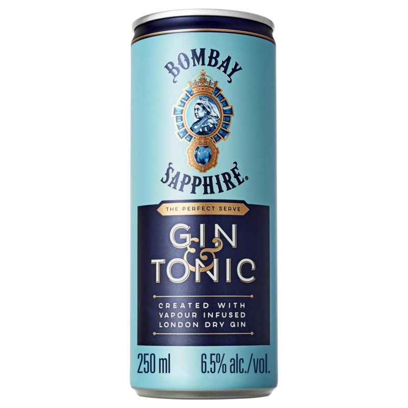 BOMBAY SAPPHIRE & TONIC 250ml