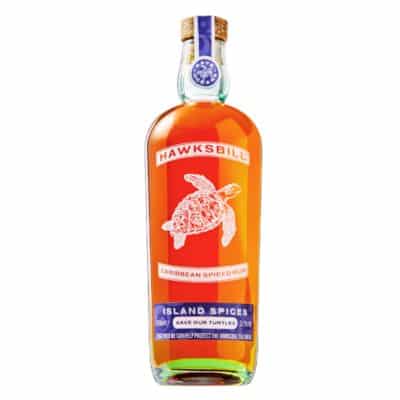 Hawksbill Caribbean Spiced Rum 70cl.
