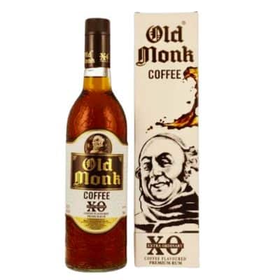 Old Monk Coffee XO Indian Rum 70cl Bottle – Award-Winning Indian Rum