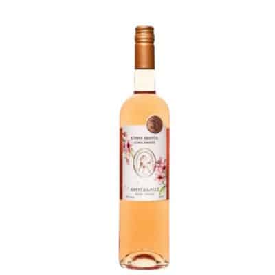 Almond Blossom Syrah Rosé Wine 75cl – Elegant Greek rosé with fruity flavours and floral notes, available online in the UK at Goldenacre Wines