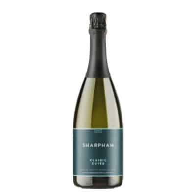 Sharpham Classic Cuvée - English sparkling wine from Devon, perfect for parties and gifts, available at Goldenacre Wines.
