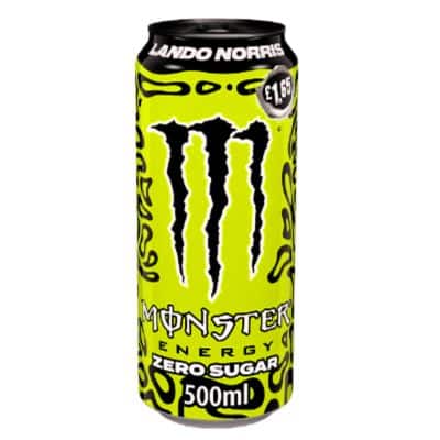 Monster Energy Drink Lando Norris Zero Sugar Can 500ml x 12 Pack – UK Fast Delivery