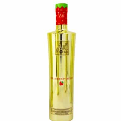 Au Vodka Strawberry Burst 70cl – British flavoured vodka in signature pink bottle