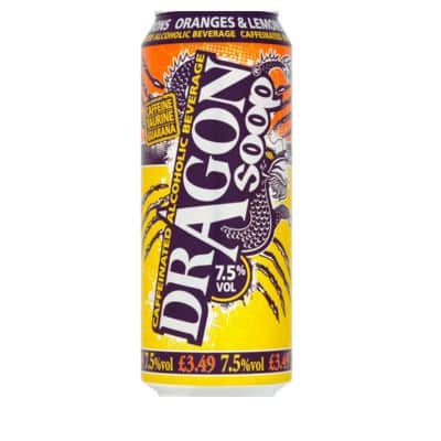 Dragon Soop Oranges & Lemons 500ml ready-to-drink alcoholic beverage online UK