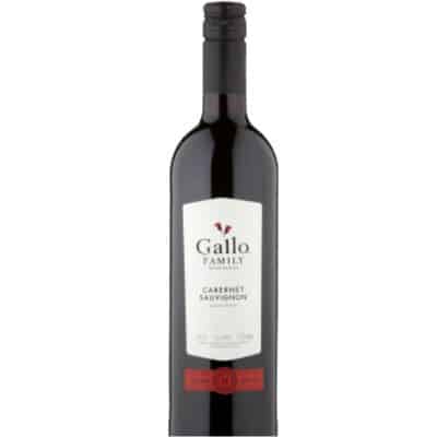 Bottle of Gallo Cabernet Sauvignon 75cl – Californian red wine.