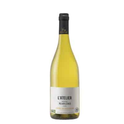 L’Atelier Maison Marlère Côtes de Gascogne Dry White Wine 75cl – eco-conscious French white wine with crisp flavour