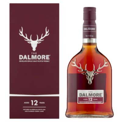 The Dalmore 12 Year Old Highland Single Malt Whisky 70cl – Buy Online UK