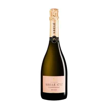 Abelé 1757 Brut Rosé Champagne 75cl – Elegant rosé Champagne with fine bubbles from Goldenacre Wines UK