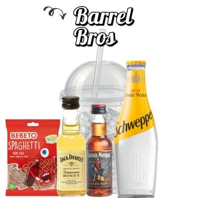 Barrel Bros Whiskey Cocktail with Jack Daniel’s, Schweppes and Sour Cola – Goldenacre Wines UK