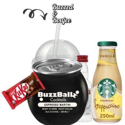 Buzzed and Boujee Coffee Cocktail Bundle with Espresso Martini and Starbucks Frappuccino – Goldenacre Wines UK
