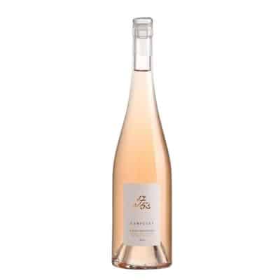 Château de Campuget Syrah Vermentino Rosé 75cl – Buy French rosé wine online UK from Goldenacre Wines