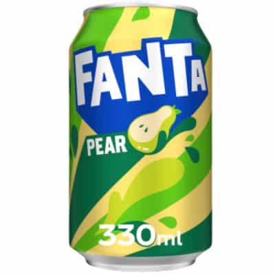 Fanta Pear 12x330ml Sparkling Pear Drink – Buy Online UK | Goldenacre Wines