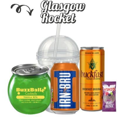 Glasgow Rocket Buckfast and Tequila Cocktail Bundle – Goldenacre Wines UK