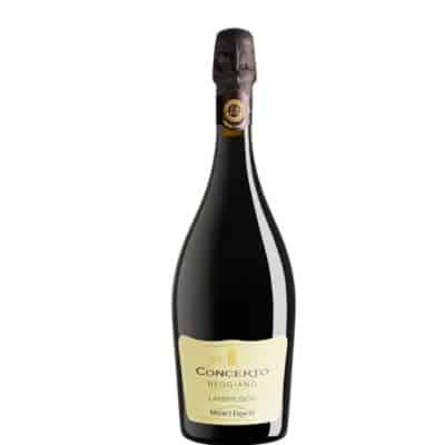 Medici Ermete Concerto Lambrusco Reggiano Sparkling Red Wine 75cl – buy Italian Lambrusco online UK