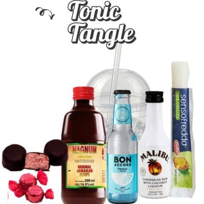 Tonic Tangle Cocktail Bundle with Magnum, Malibu & Pineapple Lolly – Buy Online UK