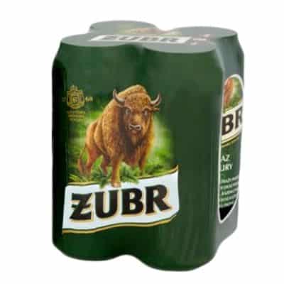 Zubr Beer 4 x 500ml pack – buy Polish beer online UK with fast delivery