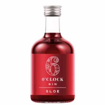 6 O'Clock Sloe Gin Miniature 5cl – Premium British Sloe Gin Liqueur