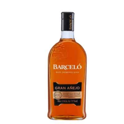 Barceló Gran Añejo Rum 70cl bottle Dominican Republic premium rum.