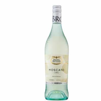 Brown Brothers Zero Moscato 75cl alcohol-free white wine from Victoria, Australia – available online UK