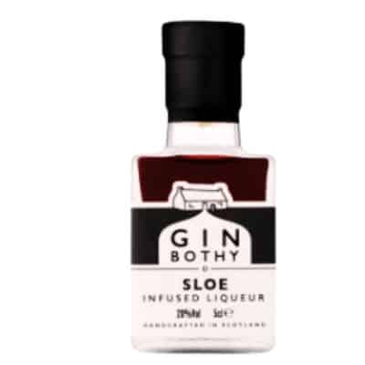 Gin Bothy Sloe Gin Miniature 5cl – Premium Scottish Sloe Liqueur.