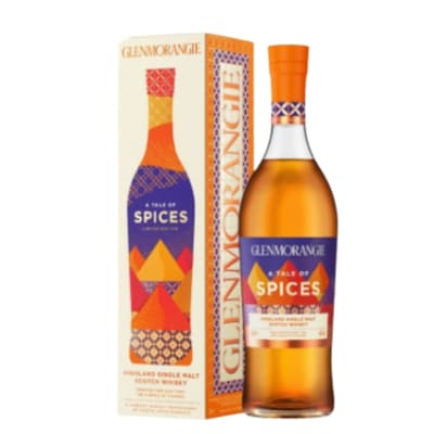 Glenmorangie A Tale of Spices 70cl – limited edition Scotch whisky, buy online UK, best price & fast delivery.