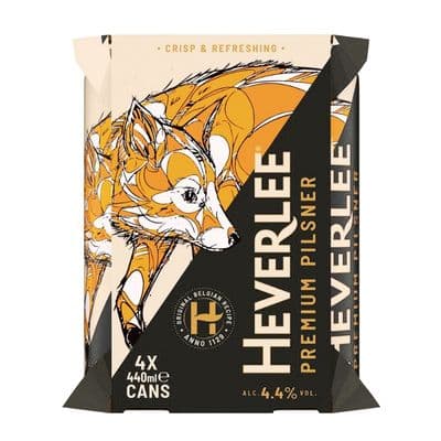 Heverlee Premium Pilsner 4 x 440ml – Belgian Lager Pack