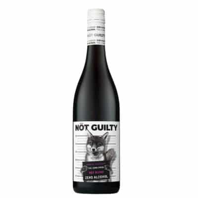 Not Guilty Red Blend Alcohol Free Australian Red Wine 75cl – buy alcohol free red wine UK, Goldenacre Wines