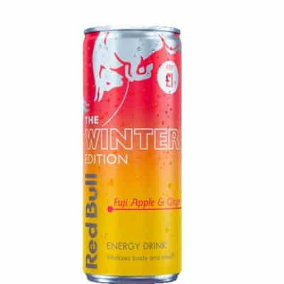 Red Bull Winter Edition Fuji Apple & Ginger 12 x 250ml UK – available at Goldenacre Wines with best price and fast delivery