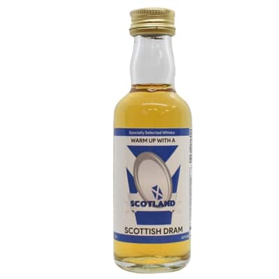 Scottish Rugby Dram 5cl – whisky miniature gift for rugby fans, buy online UK, best price & fast delivery.