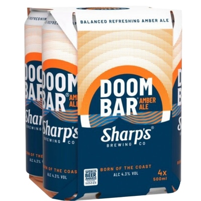 Doom Bar Amber Ale 4x500ml – Premium Cornish Beer from Goldenacre Wines with fast UK delivery.