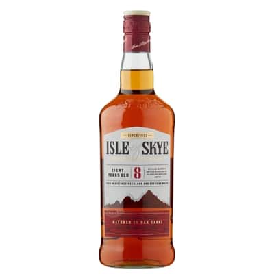Isle of Skye 8 Year Old Blended Scotch Whisky 70cl available online at Goldenacre Wines UK