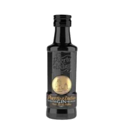Puerto de Indias Pure Black Edition 5cl Spanish gin – buy online UK at Goldenacre Wines
