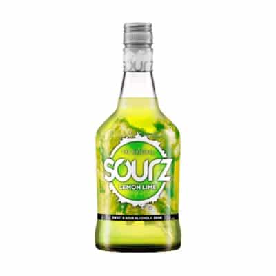 Sourz The Original Lemon Lime Sweet & Sour Alcoholic Drink 70cl – vibrant citrus liqueur, perfect for parties and cocktails