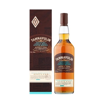 Tamnavulin Double Cask Edition 70 cl – premium Speyside single malt whisky available from Goldenacre Wines UK