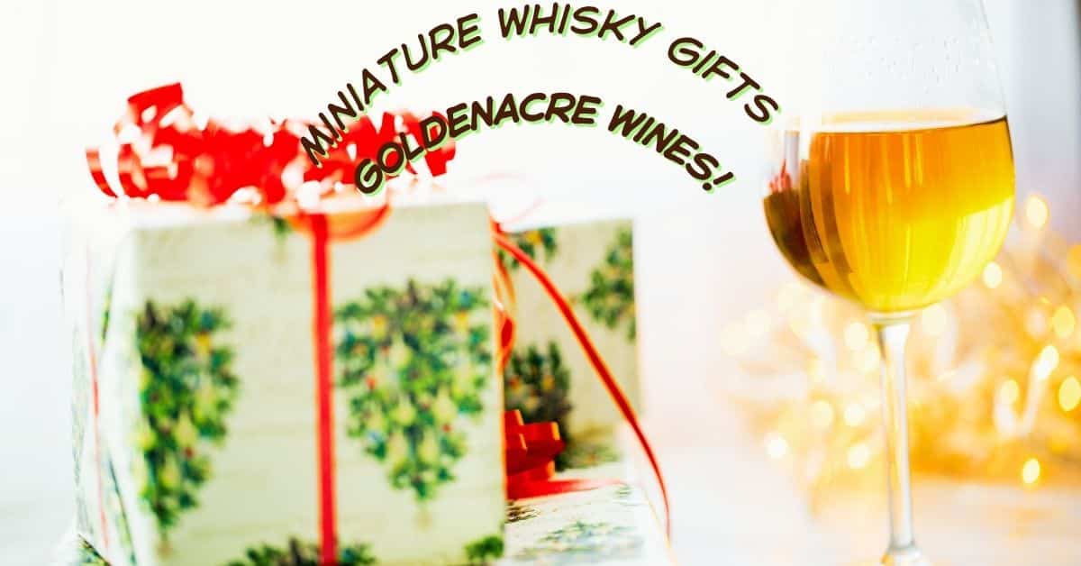 Miniature whisky gifts including Glenfiddich 15 Year Old and Whyte & Mackay available online at Goldenacre Wines UK