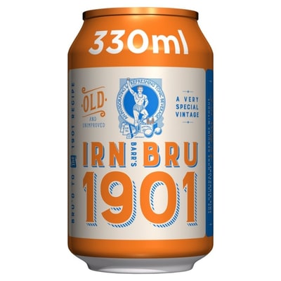 Irn-Bru 1901 12 x 330ml pack – Buy Irn-Bru 1901 online UK at Goldenacre Wines.
