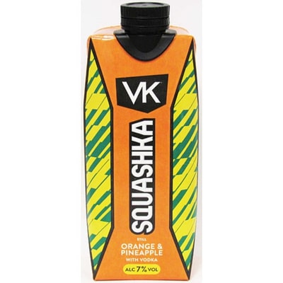 Buy VK Squashka Orange & Pineapple 500ml UK online at Goldenacre Wines.