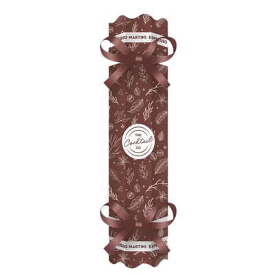 The Cocktail Co Espresso Martini cracker gift for Christmas