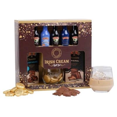 Baileys Irish Cream Gift Set UK – premium Christmas hamper from Goldenacre Wines.