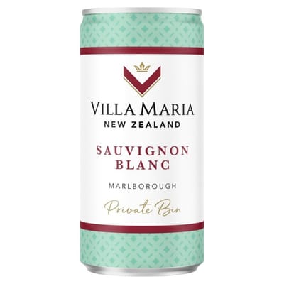Buy Villa Maria Sauvignon Blanc Wine Can 200ml UK from Goldenacre Wines