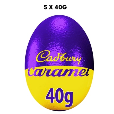 Buy Cadbury Dairy Milk Caramel Chocolate Egg 40g online in the UK